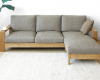 Những mẫu sofa gỗ chữ L đẹp cho phòng khách hiện đại