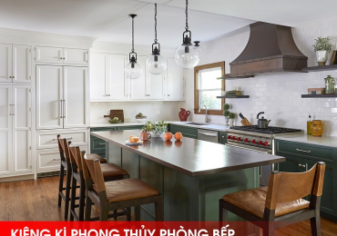 12 điều kiêng kị trong phong thủy phòng bếp và cách hóa giải